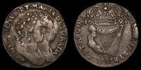 Ireland - William and Mary - Halfpenny - 1693