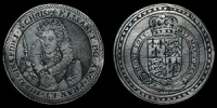 van der Passe - Silver Card Counter - Elizabeth I
