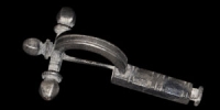 Roman - Silver Crossbow Brooch