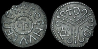 British Anglo-Saxon - Mercia - Coenwulf - Tribrach Penny - Dudda