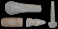 Prehistoric - North America - Two Hoes and Two Axes