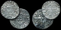 English Medieval - Henry III and Edward I Pennies - Bury St Edmunds Mint
