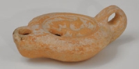 Roman - Oil Lamp - Erotic Scene