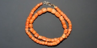 Tribal Coral Bead Necklace