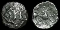 British Celtic - Iceni - Anted - Silver Half Unit