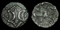 British Celtic - Iceni - Anted - Silver Half Unit