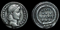 Roman Empire - Constantius II -  AR Siliqua