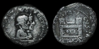 Roman Empire - Augustus - Q. Rustius - AR Denarius