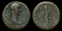 Roman Empire - Nerva - AE Dupondius