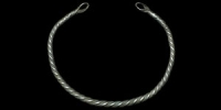 Early Medieval - Baltic Twisted Silver Torc