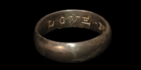 Post Medieval - Silver-Gilt Posy Ring - LOVE ME ONLI
