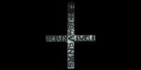 Medieval - Inscribed Silver Pendant Cross