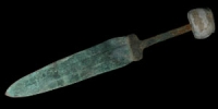 Bronze Age - Luristan Dagger with Stone Pommel