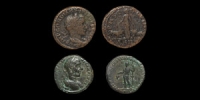 Macrinus and Gordian III - Moesia Bronzes [2]