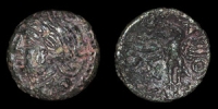 Syracuse - Sicily - Struck under Timoleon and the Third Democracy - Janiform Head Dilitra