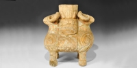 Ceramic Ram Vessel