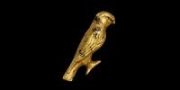 Gold Falcon Amulet
