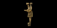 Gold Anubis Amulet