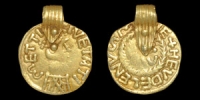Gold Coin Pendant
