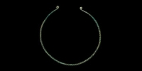 Twist Decorated Torc with Scroll Terminals