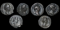 Roman Empire - Five Denarii and One Siliqua