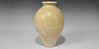 Ceramic Whiteware Jar