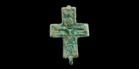 Bronze Reliquary Cross Plate