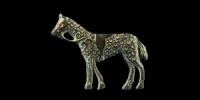Bronze Horse Plaque