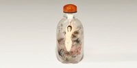 Chinese Glass Erotic Snuff Bottle