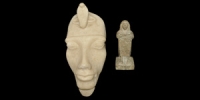 Style Stone Figural Group