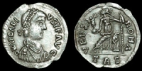 Roman Imperial - Arcadius - Immitative Siliqua