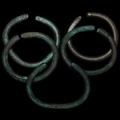 North America - Five Copper Trade Bracelets