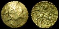 British Celtic - Dobunni - Uninscribed Quarter Stater