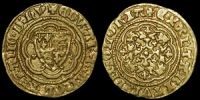 English Medieval - Edward III - Pre Treaty - Quarter Noble