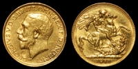 George V - 1911 - Gold Sovereign