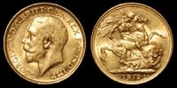 George V - 1912 - Gold Sovereign