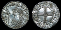 British Anglo-Saxon - Cnut - Short Cross Penny
