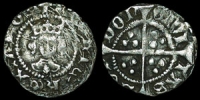 English Medieval - Henry VI - Leaf Trefoil - Halfpenny - London