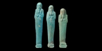 Faience Shabti Group