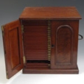 Coin Cabinet - Antique Mahogany - by Turton