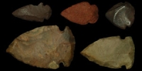 North America - Five Stone Arrowheads