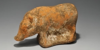 Terracotta Figure of a Boar