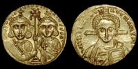 Byzantine - Justinian II and Tiberias - Solidus