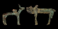 Bronze Ox Figurines