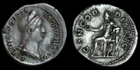 Roman Empire - Sabina - Denarius