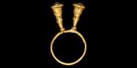 Gold Abassid Finger Ring