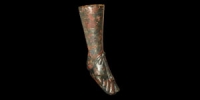 Bronze Statue Leg