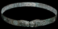 Bronze Age - Luristan - Lions Head Terminal Bronze Belt