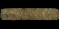 Bronze Age - Near East - Gold Repoussé Funerary Belt Plate