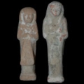 Egypt - Two Clay Shabtis